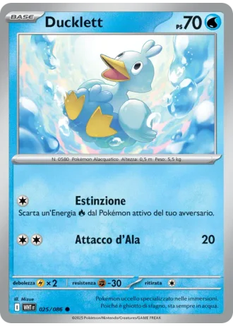 Ducklett #025 — Fuoco Bianco