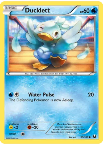 Ducklett #35/108 — Dark Explorers