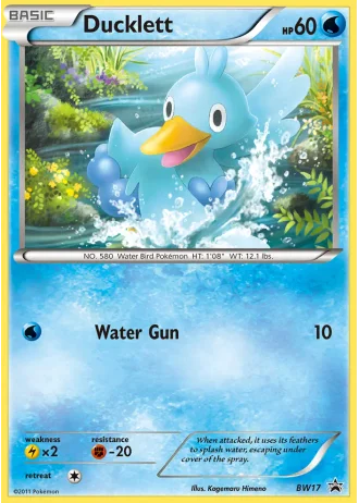 Ducklett BW17 — Black & White Promos