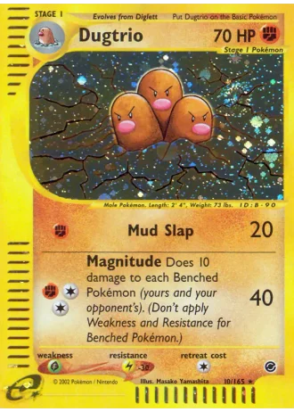 Dugtrio #10/165 — Expedition Set Base