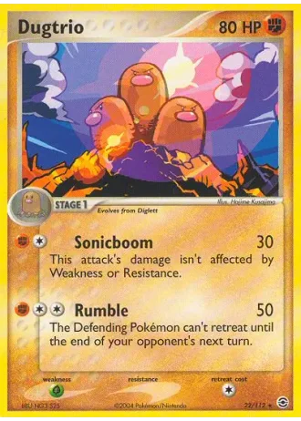 Dugtrio #22 — FireRed & LeafGreen