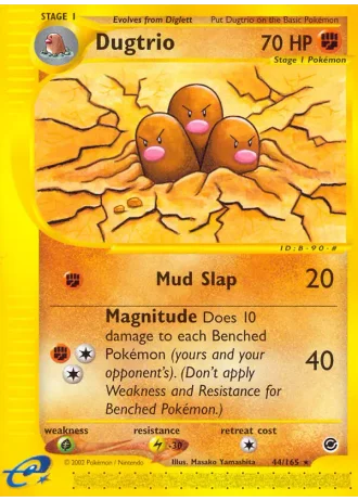 Dugtrio #44/165 — Expedition Set Base
