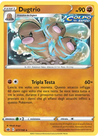 Dugtrio #77 — Regno Glaciale