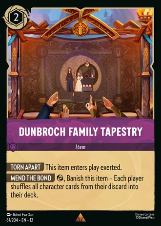 DunBroch Family Tapestry #67/257 — Wilds Unknown