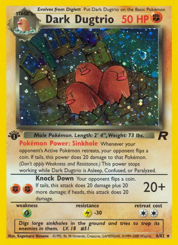 Dunkles Digdri #6 — Team Rocket