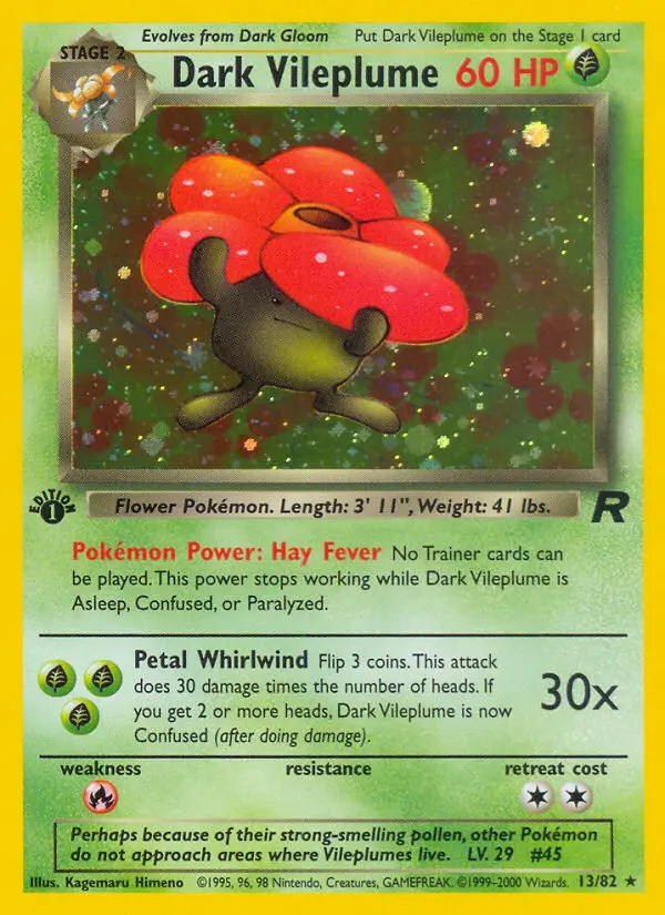 Dunkles Giflor #13 — Team Rocket
