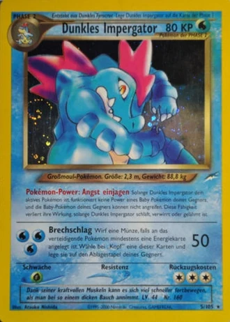 Dunkles Impergator (1. Edition) #5/105 — Neo Destiny (1. Edition)