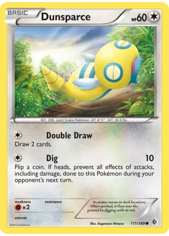 Dunsparce #111/149 — Boundaries Crossed