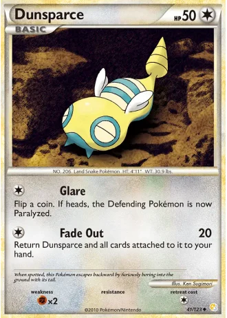Dunsparce #41 — HeartGold SoulSilver