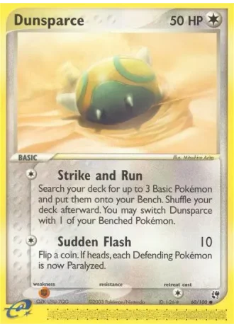 Dunsparce #60 — EX Tempesta di Sabbia