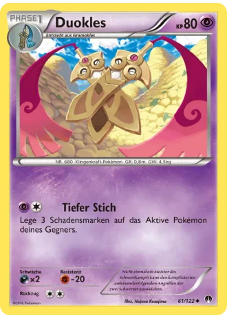 Duokles #61/122 — TURBOfieber