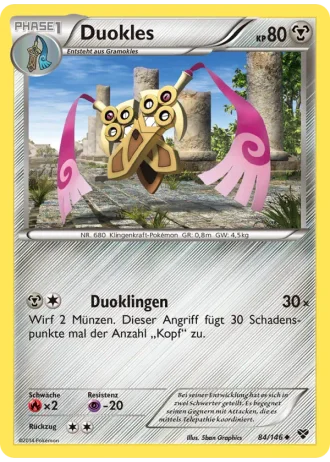 Duokles #84/146 — XY