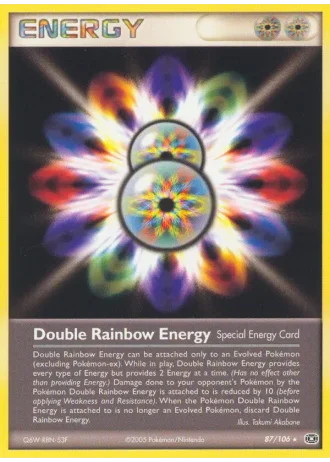 Duplice Energia Arcobaleno #87/106 — EX Smeraldo