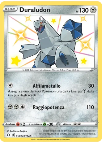 Duraludon SV092/122 — Tesoro Cromatico (Destino Splendente)