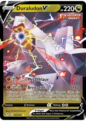 Duraludon V #122/203 — Drachenwandel