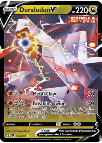 Duraludon V #122/203 — Evolving Skies