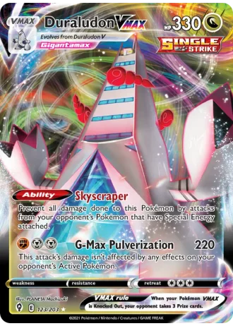 Duraludon VMAX #123/203 — Evolving Skies