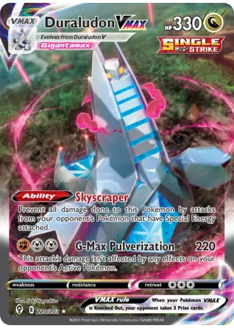 Duraludon VMAX #220/203 — Evolving Skies
