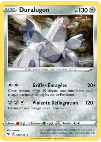 Duralugon #129/185 — Voltage Éclatant