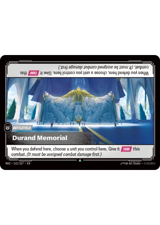 Durand Memorial #161/167 — Radiance