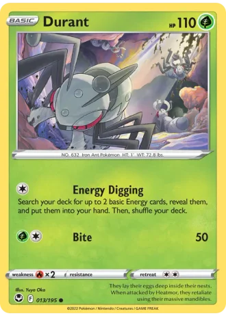 Durant #013/195 — Silver Tempest