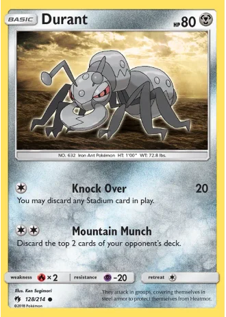 Durant #128/214 — Lost Thunder