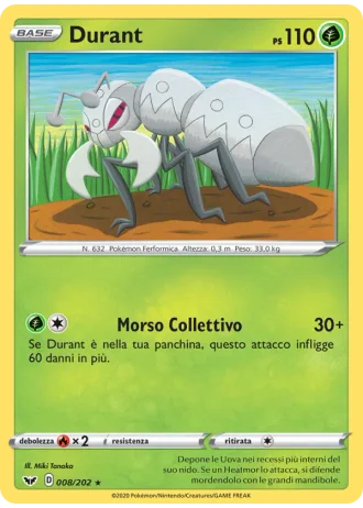 Durant #8/202 — Spada e Scudo