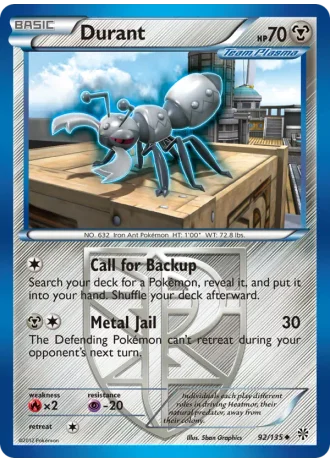 Durant #92/135 — Plasma Storm
