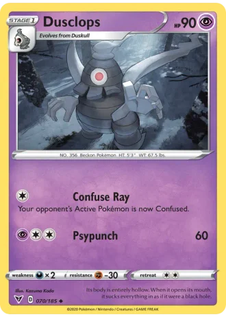 Dusclops #70 — Vivid Voltage