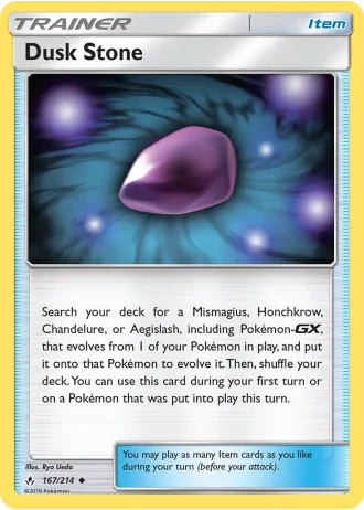 Dusk Stone #167/214 — Unbroken Bonds