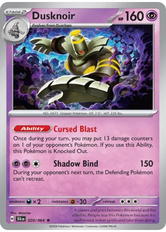 Dusknoir #020 — Shrouded Fable