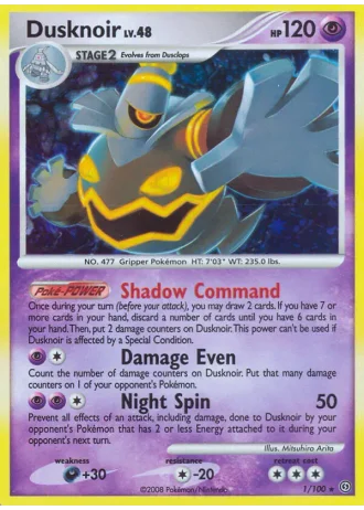 Dusknoir #1/100 — Fronte di Tempesta