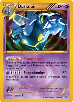Dusknoir #104 — Esplosione Plasma