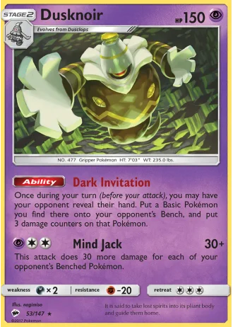 Dusknoir #53 — Burning Shadows