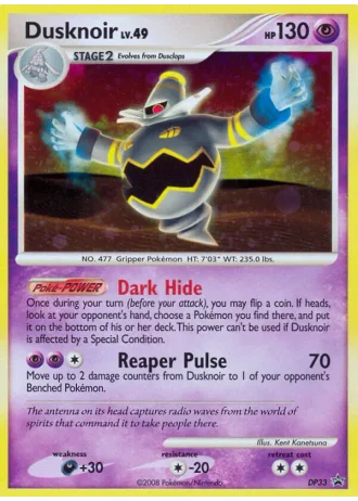 Dusknoir DP33 — Diamond & Pearl Promos