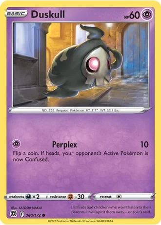 Duskull #060/172 — Trick or Trade 2022