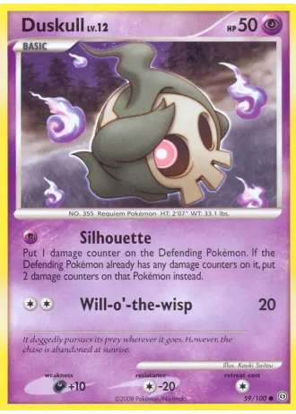 Duskull #59/100 — Fronte di Tempesta