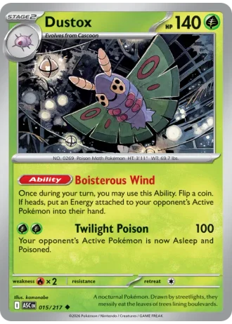 Dustox #015 — Ascended Heroes