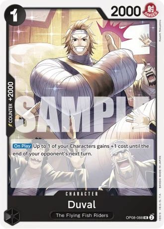 Duval (OP08-088) — Two Legends (OP08)