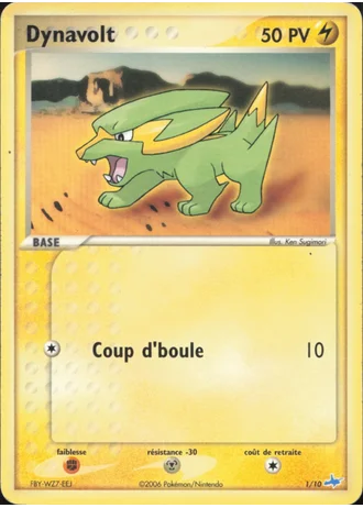 Dynavolt #1 — EX Kit dresseur (Latios)