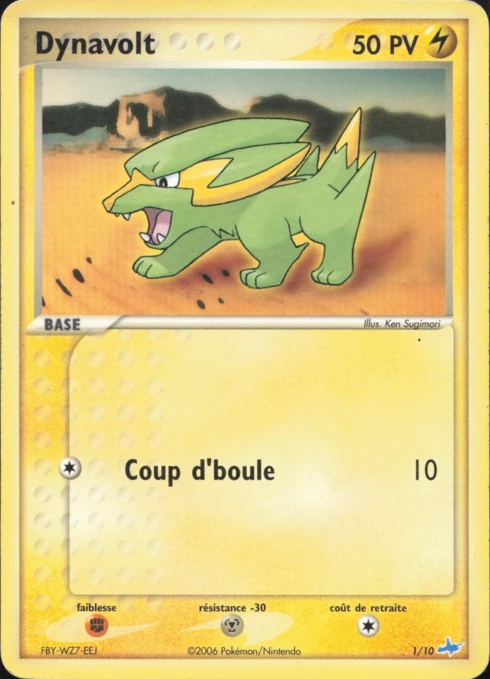 Dynavolt #1 — EX Kit dresseur (Latios)