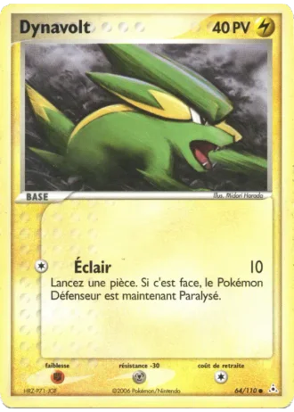 Dynavolt #64 — EX Fantômes Holon