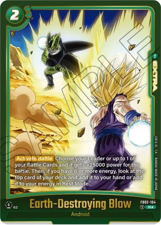 Earth-Destroying Blow  FB08-104 — Saiyan's Pride (FB08)