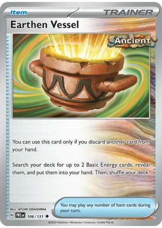 Earthen Vessel #106/131 — Prismatic Evolutions