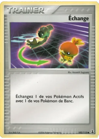 Échange #102/113 — EX Espèces Delta