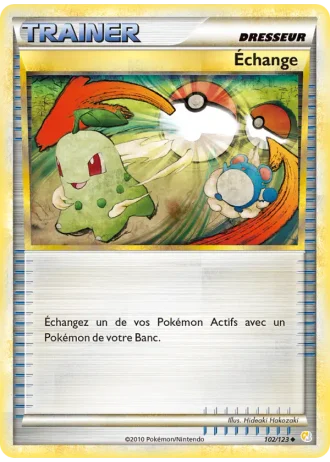 Échange #102/123 — HeartGold SoulSilver