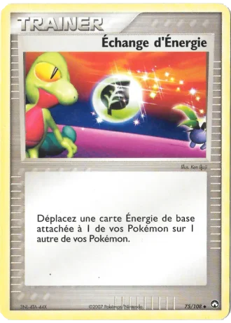 Échange d'Énergie #75/108 — EX Gardiens du Pouvoir