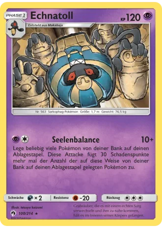 Echnatoll #100/214 — Echo des Donners
