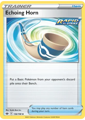 Echoing Horn #136/198 — Chilling Reign