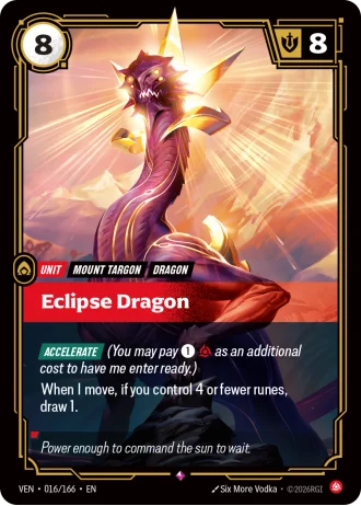 Eclipse Dragon #016/166 — Vendetta